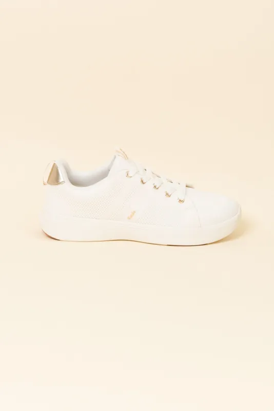 Bliss Walk Cream Knit Sneaker sold by Blue Bungalow
