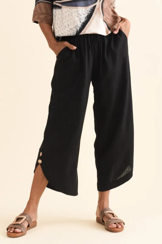 Scotty Black Linen Cotton Pants sold by Blue Bungalow