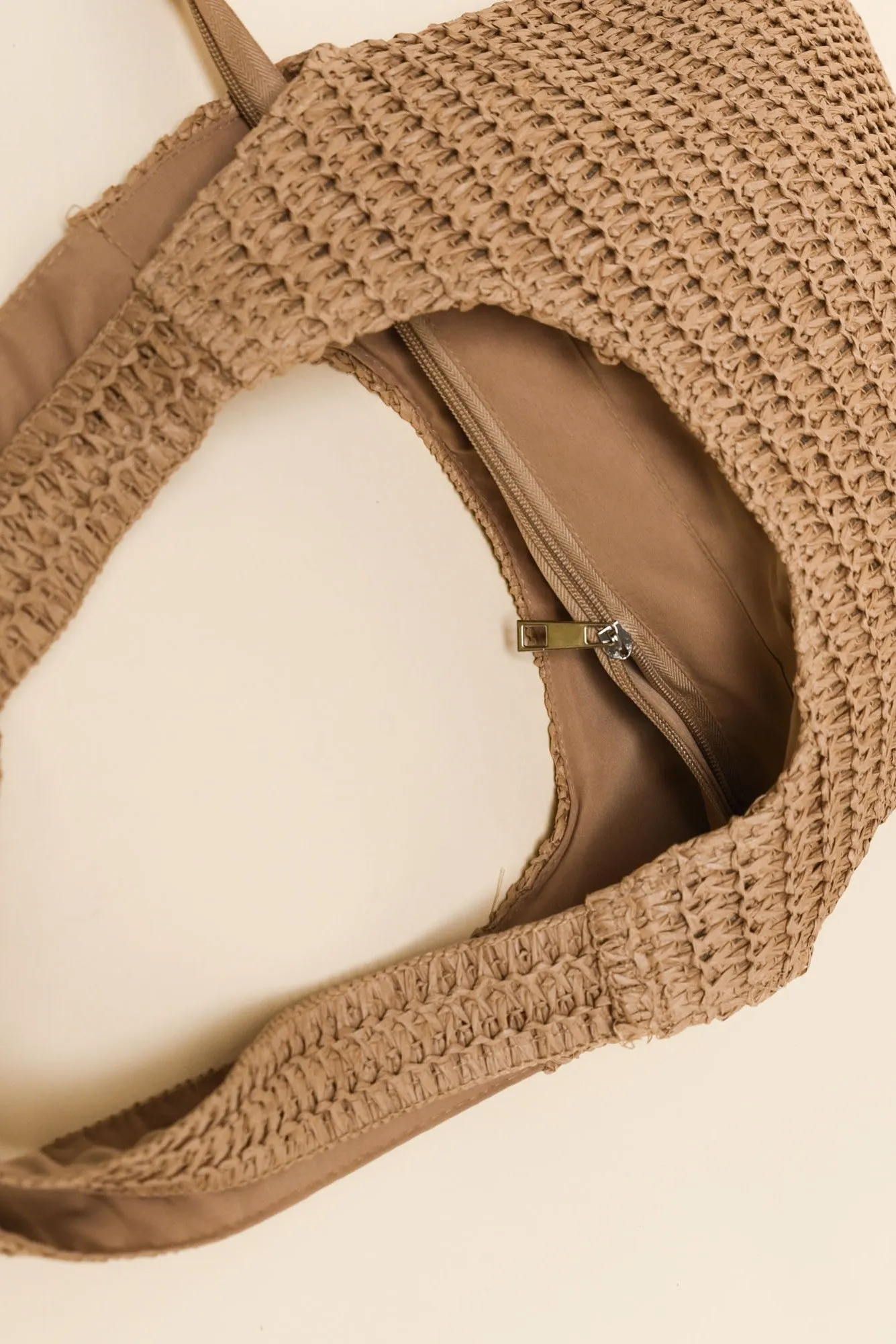 Nori Tan Straw Shoulder Bag sold by Blue Bungalow product image thumbnail 3