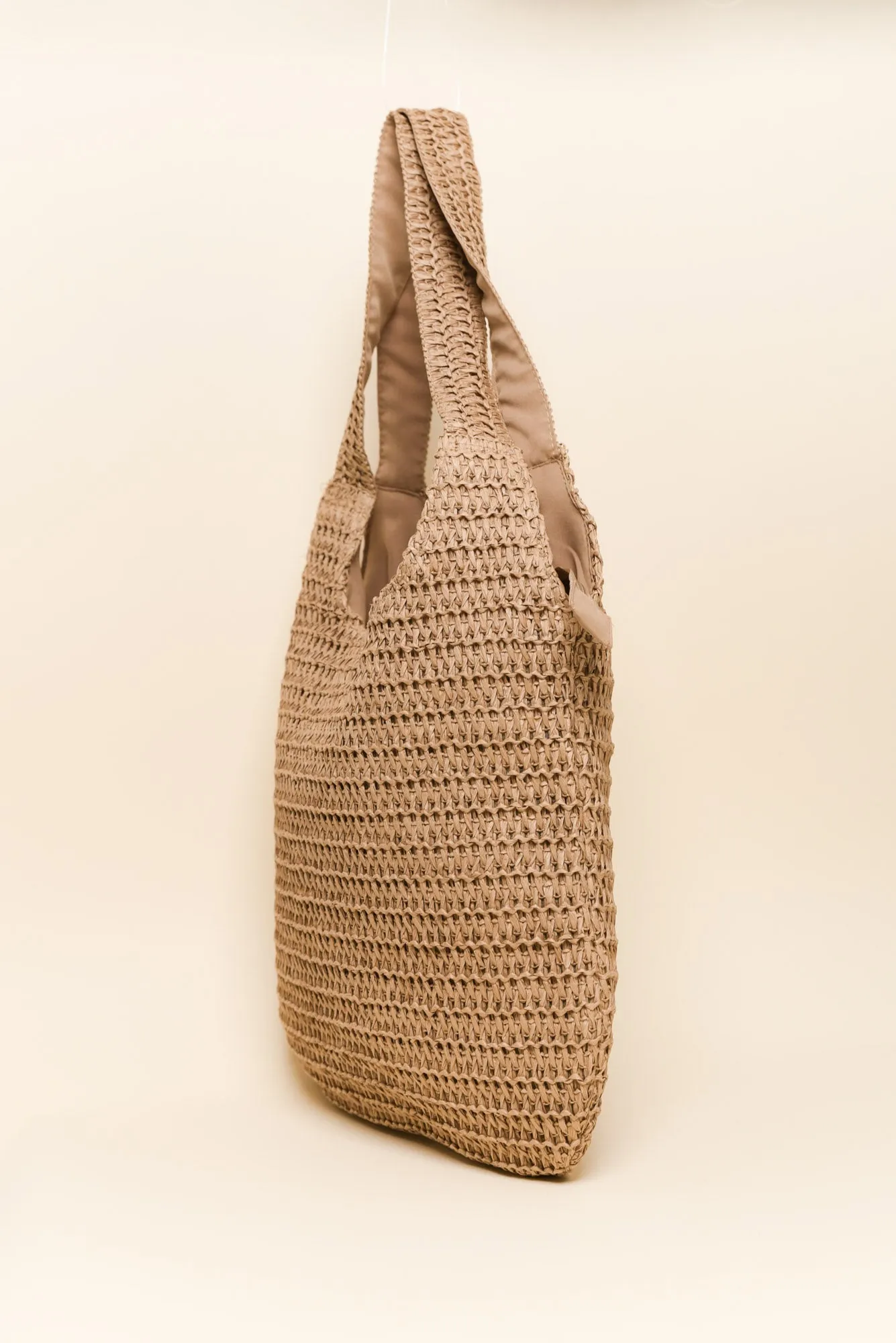 Nori Tan Straw Shoulder Bag sold by Blue Bungalow product image thumbnail 2