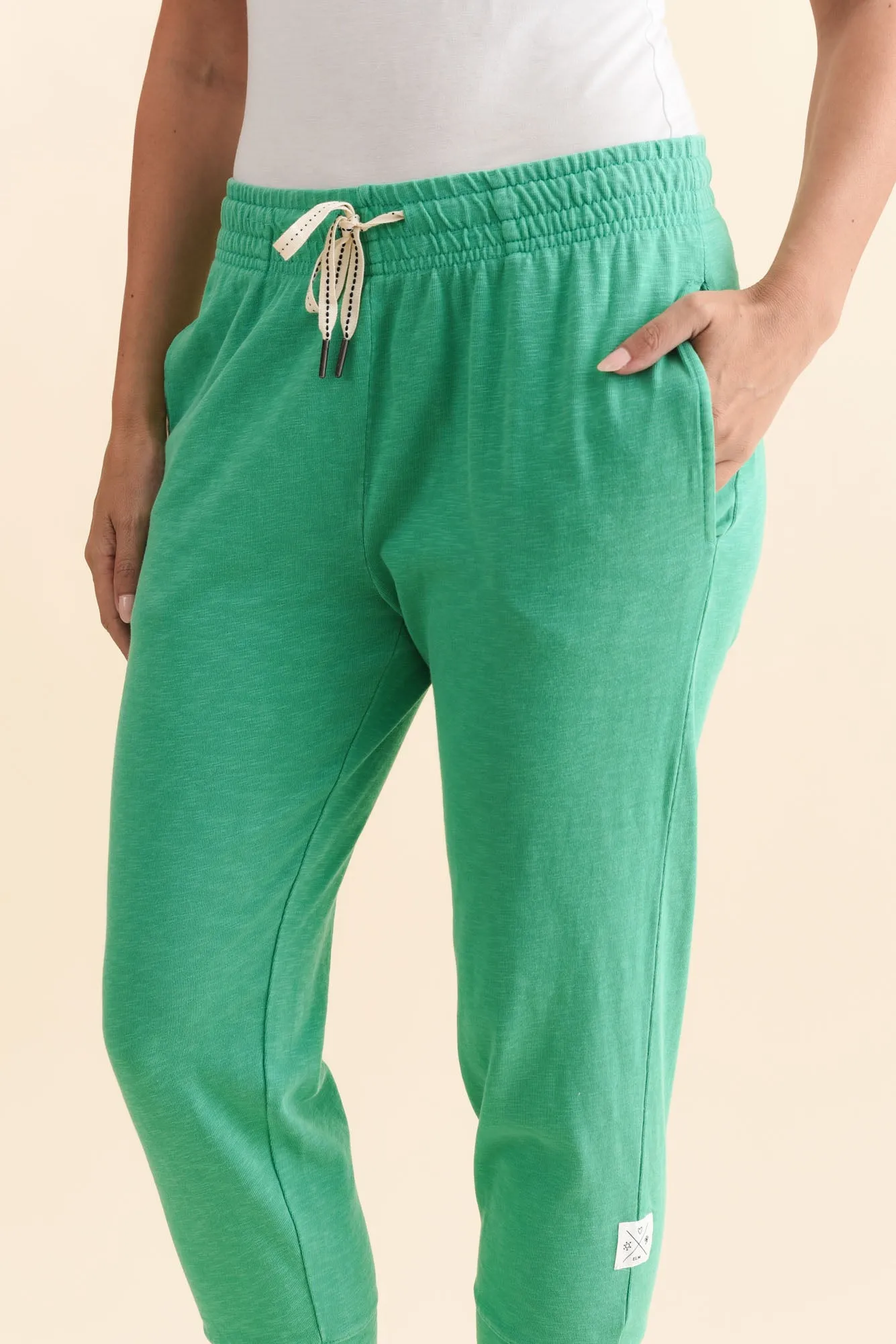 Fundamental Brunch Jade Cotton Sweatpants sold by Blue Bungalow product image thumbnail 5