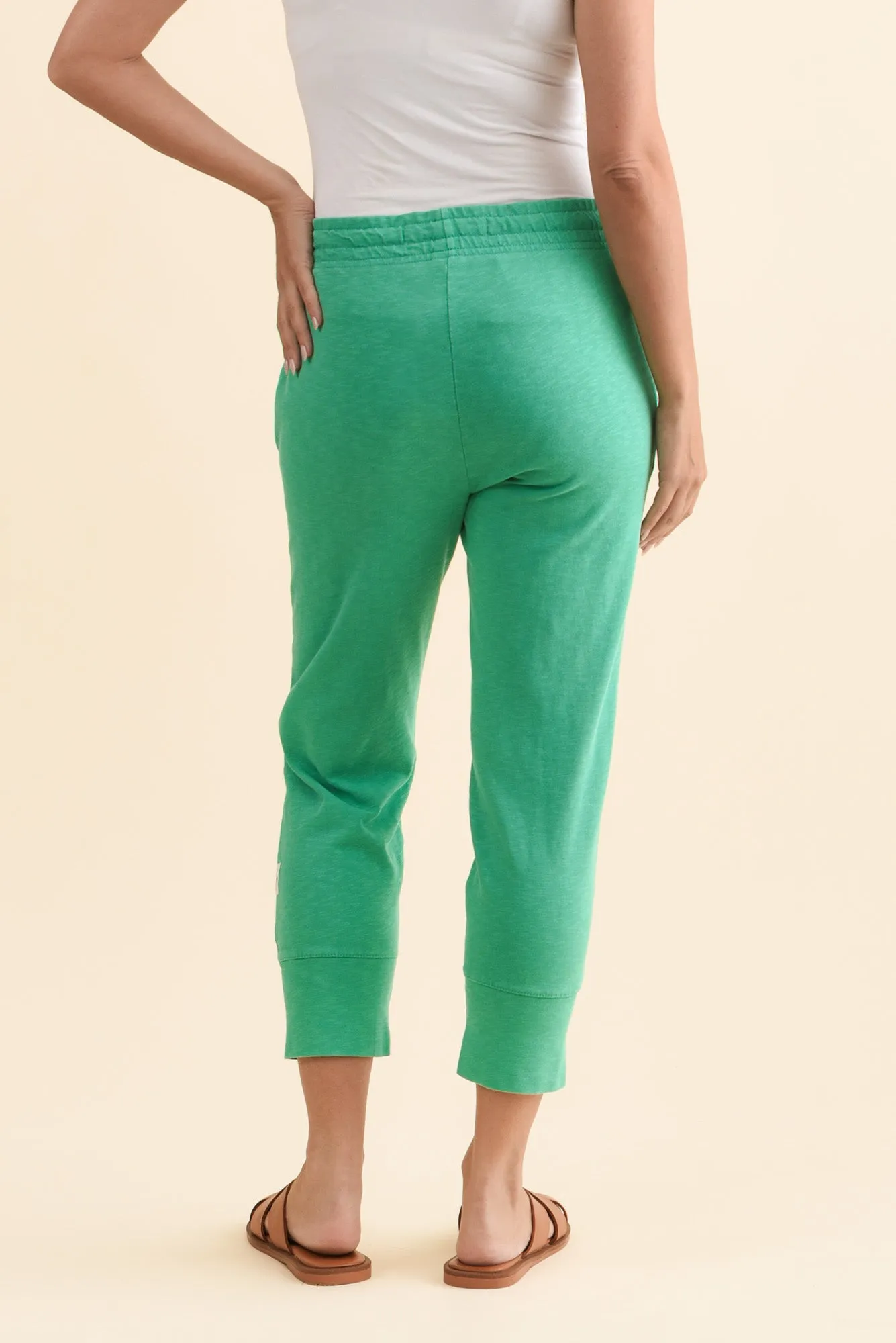 Fundamental Brunch Jade Cotton Sweatpants sold by Blue Bungalow product image thumbnail 4