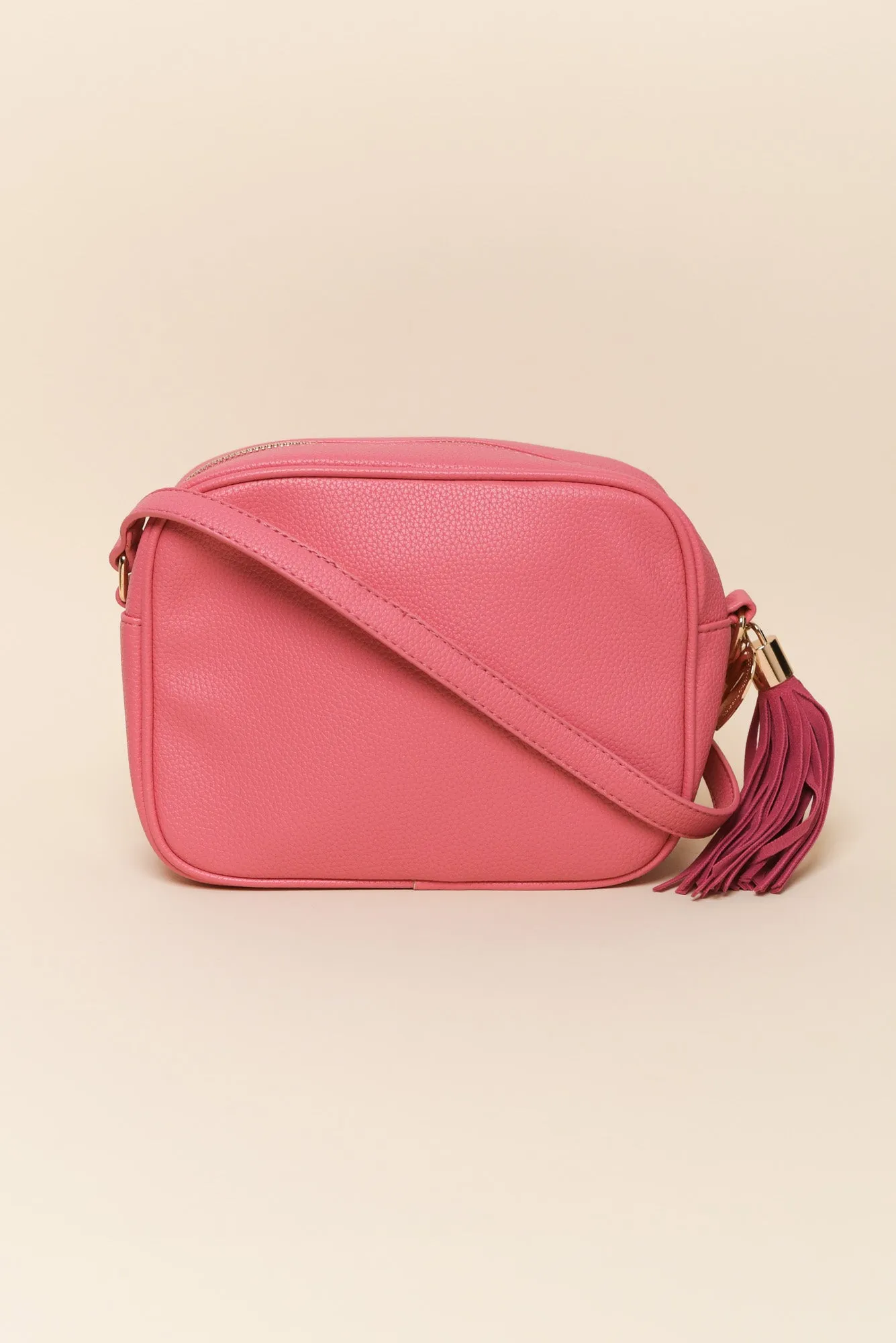 Katie Pink Crossbody Bag sold by Blue Bungalow