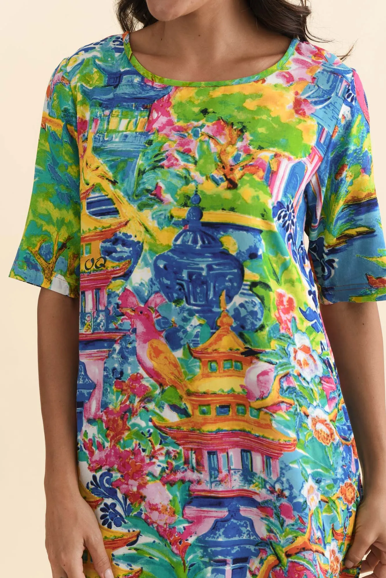 Mio Blue Garden Pocket Dress sold by Blue Bungalow product image thumbnail 5