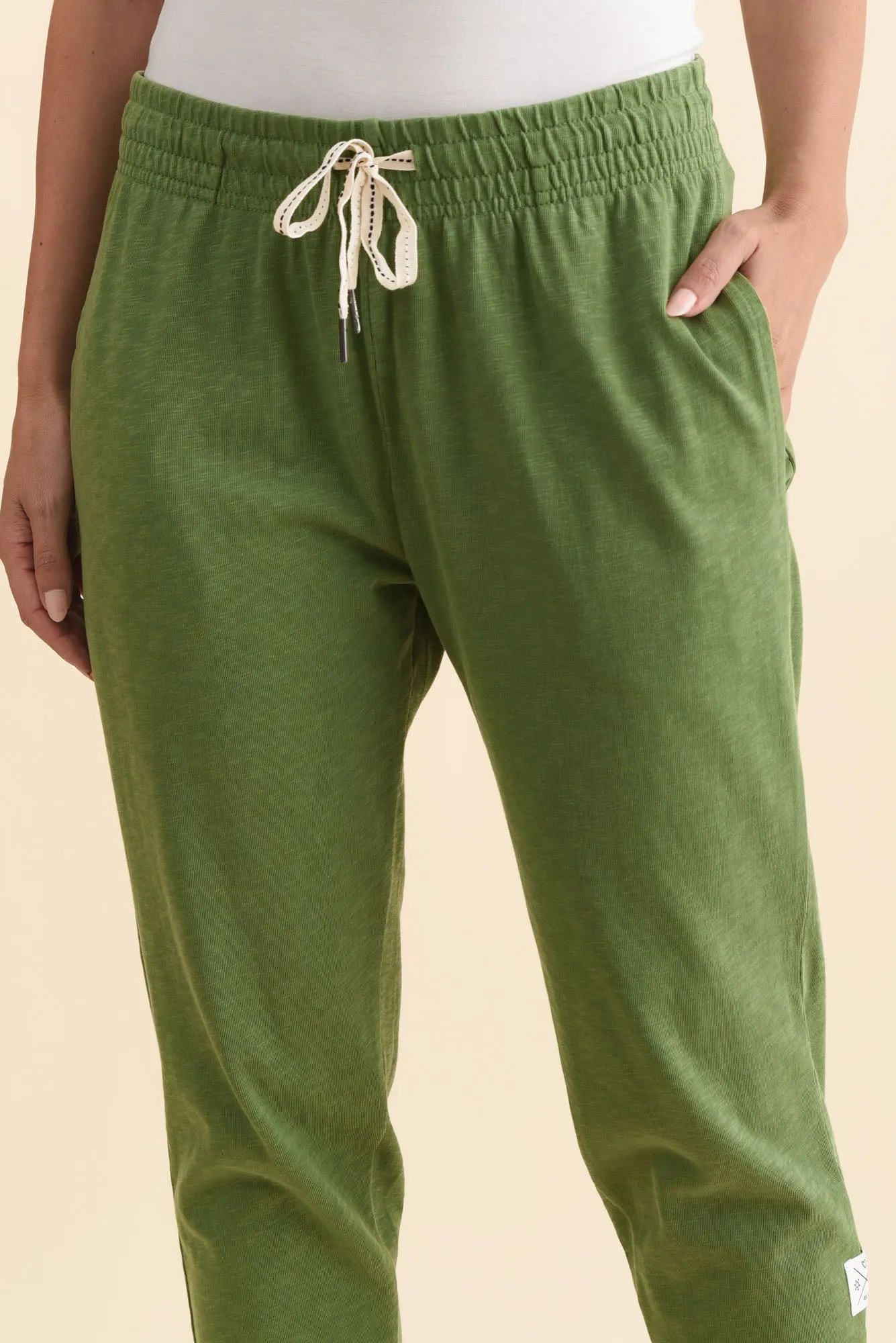 Fundamental Brunch Olive Cotton Pants sold by Blue Bungalow product image thumbnail 5