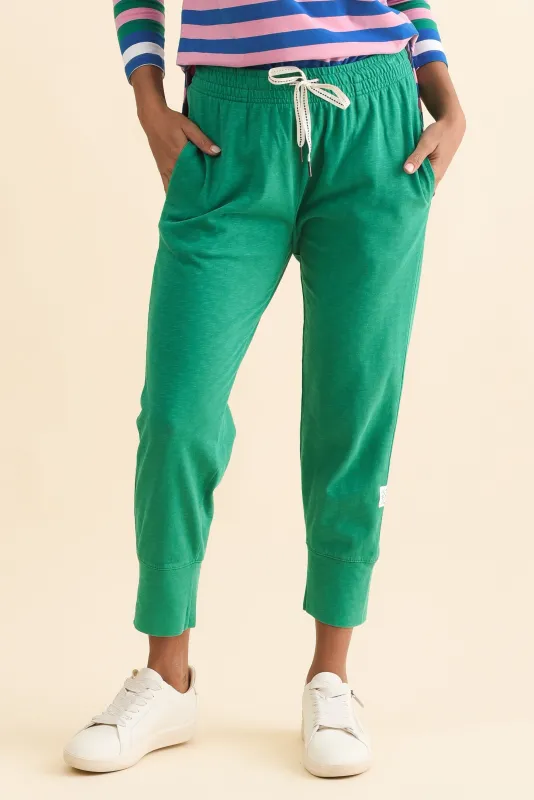 Fundamental Brunch Forest Green Cotton Sweatpants sold by Blue Bungalow
