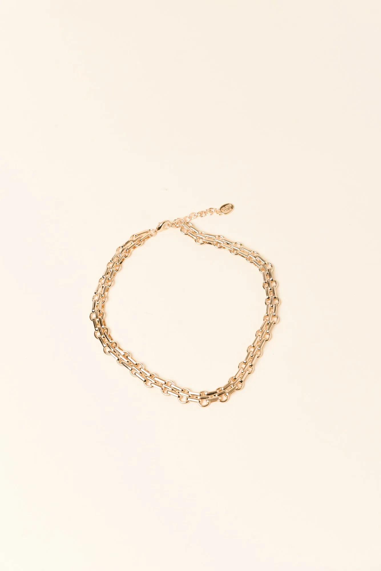 Hanly Gold Linked Chain Necklace sold by Blue Bungalow