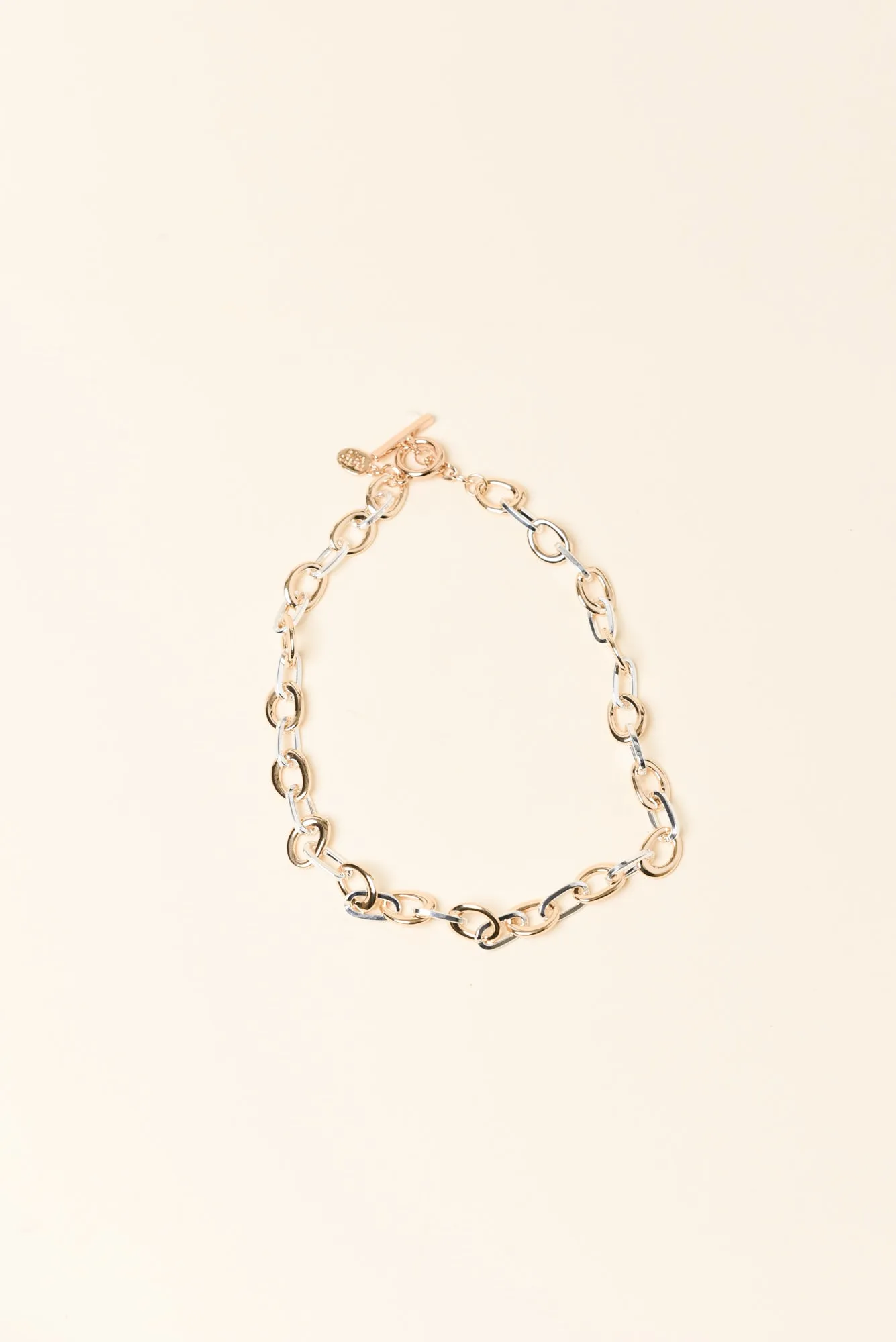 Givari Two Tone Chain Necklace sold by Blue Bungalow