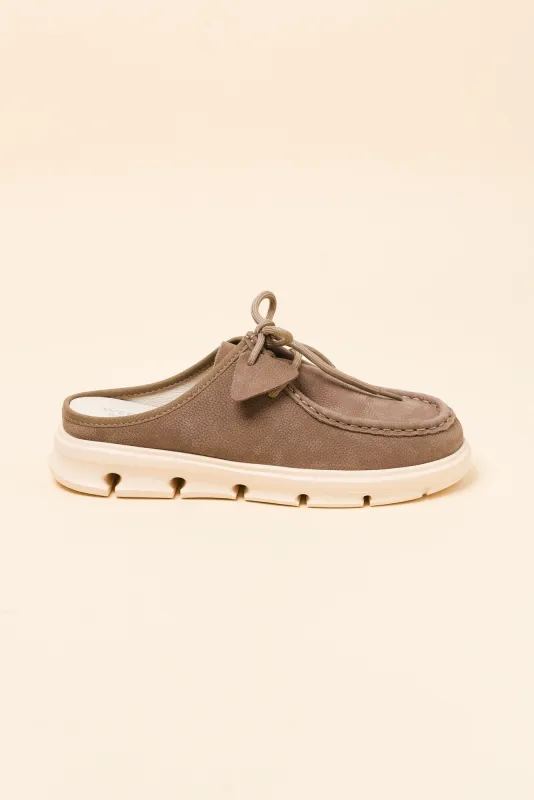 Opex Brown Leather Mule made by Blue Bungalow