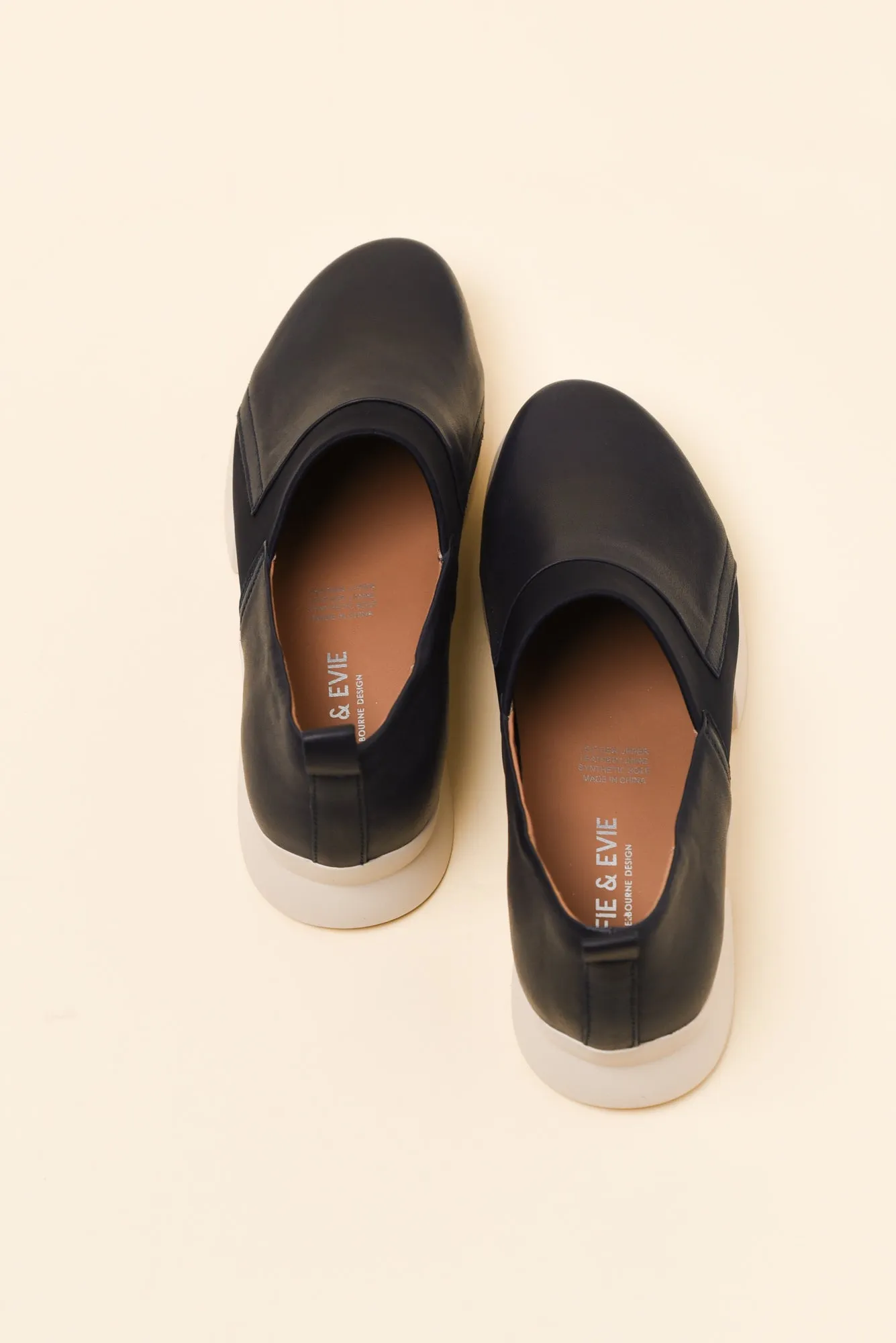 Jamaica Navy Leather Loafer sold by Blue Bungalow product image thumbnail 4
