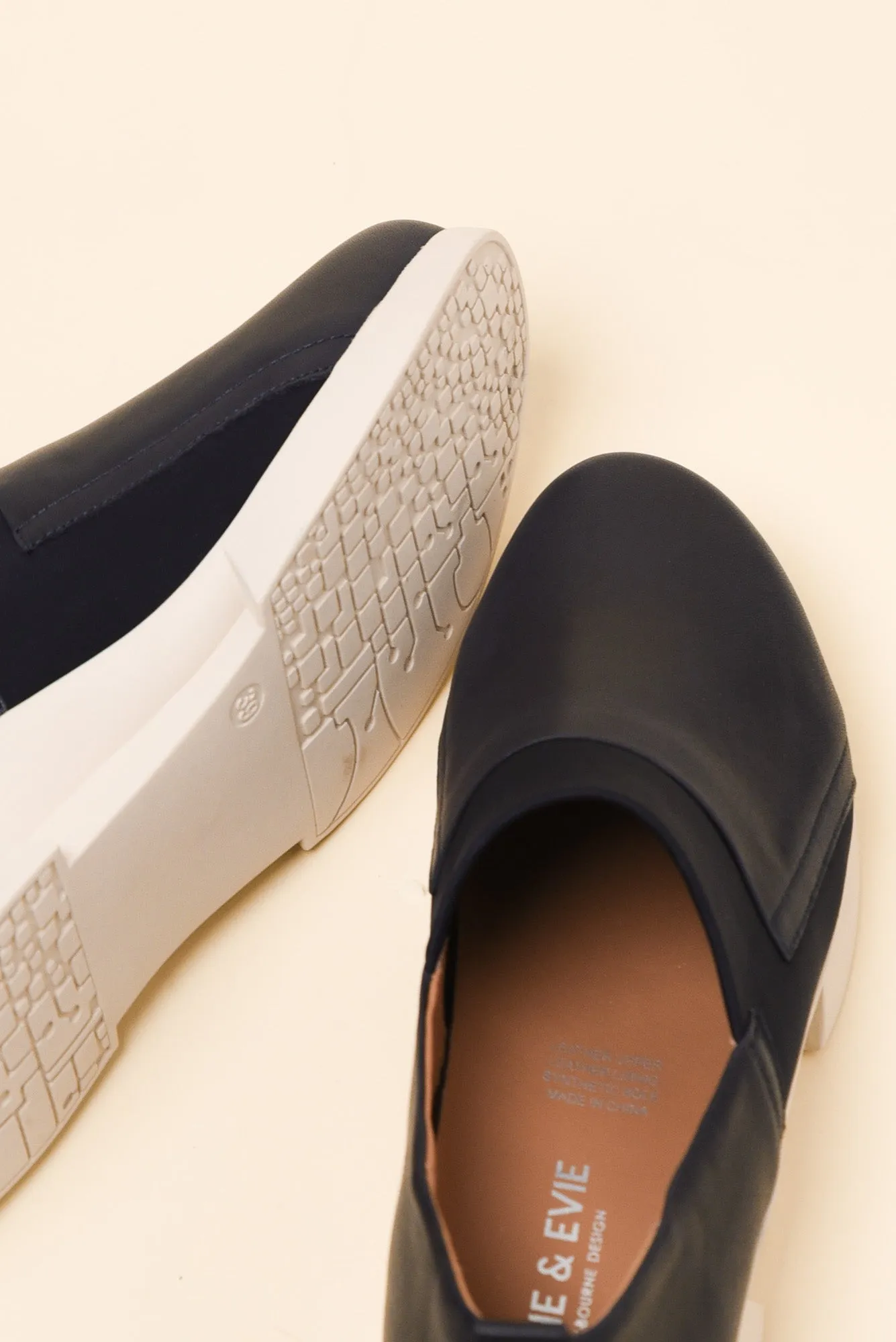 Jamaica Navy Leather Loafer sold by Blue Bungalow product image thumbnail 3