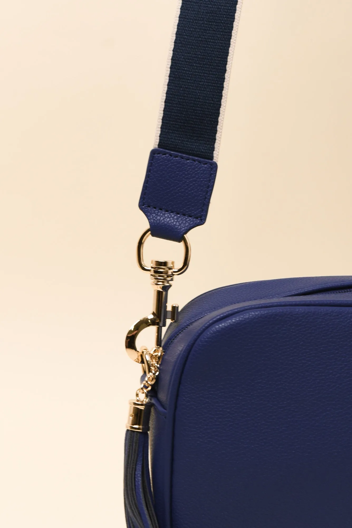 Donna Navy Crossbody Bag sold by Blue Bungalow product image thumbnail 4