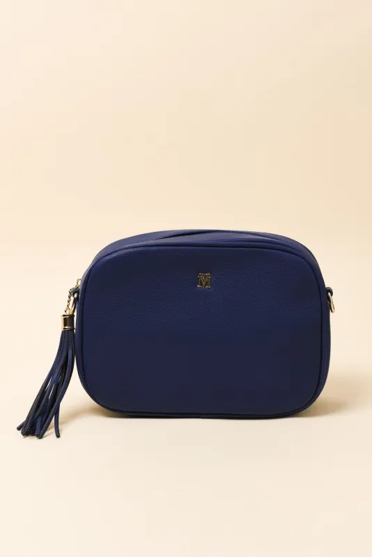 Donna Navy Crossbody Bag made by Blue Bungalow