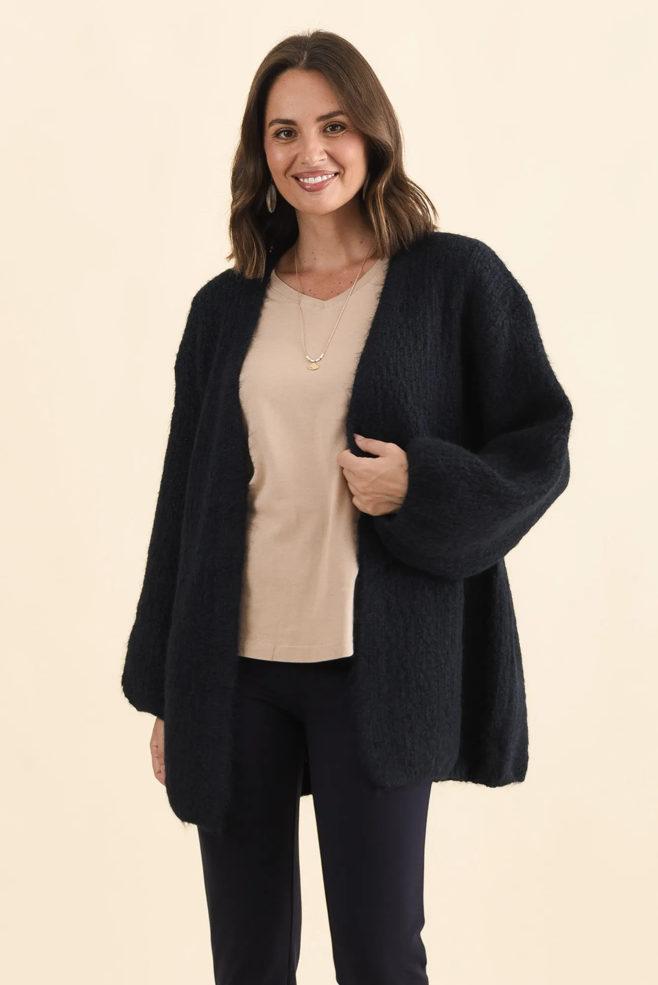 Pearson Navy Knit Cardigan sold by Blue Bungalow