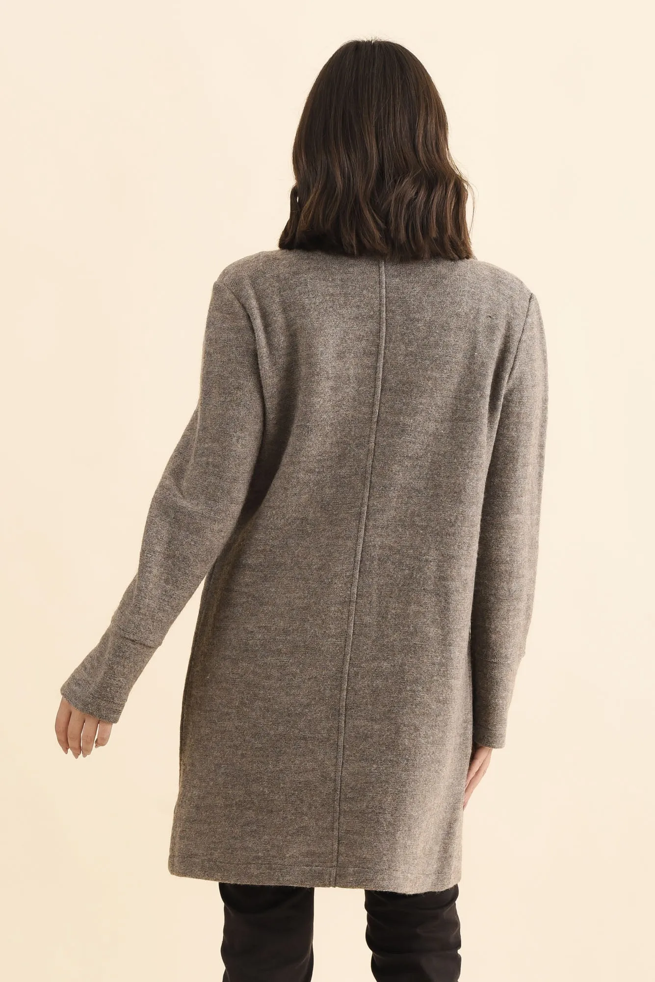 Raquel Taupe Wool Coat sold by Blue Bungalow product image thumbnail 4
