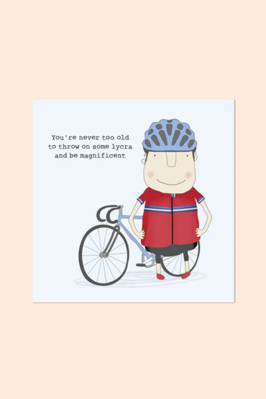 Never Too Old Card made by Blue Bungalow