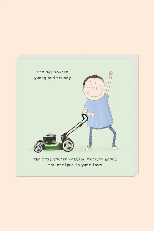 Lawn Stripes Card made by Blue Bungalow