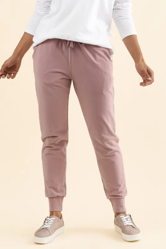 Lazy Days Blush Sweatpants made by Foxwood Clothing