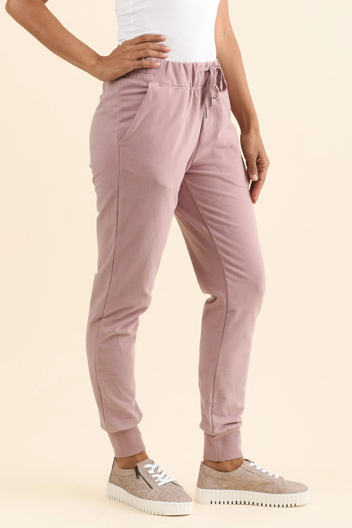 Lazy Days Blush Sweatpants sold by Blue Bungalow product image thumbnail 3