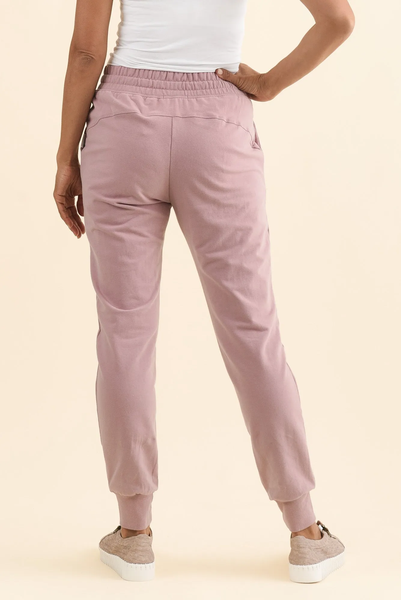 Lazy Days Blush Sweatpants sold by Blue Bungalow product image thumbnail 4