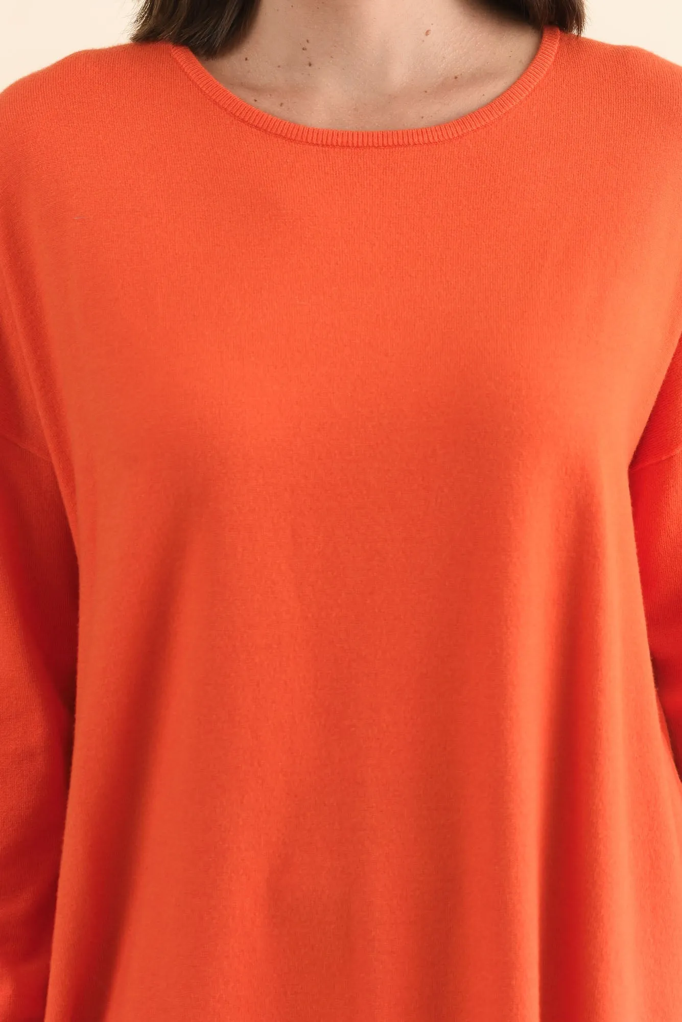 Tanner Orange Knit Jumper sold by Blue Bungalow product image thumbnail 5
