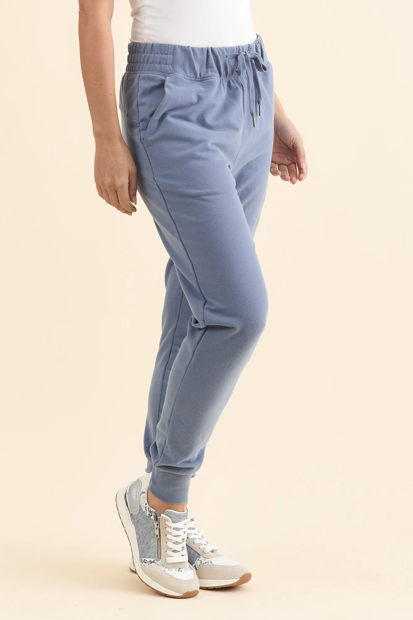 Lazy Days Blue Sweatpants sold by Blue Bungalow product image thumbnail 3