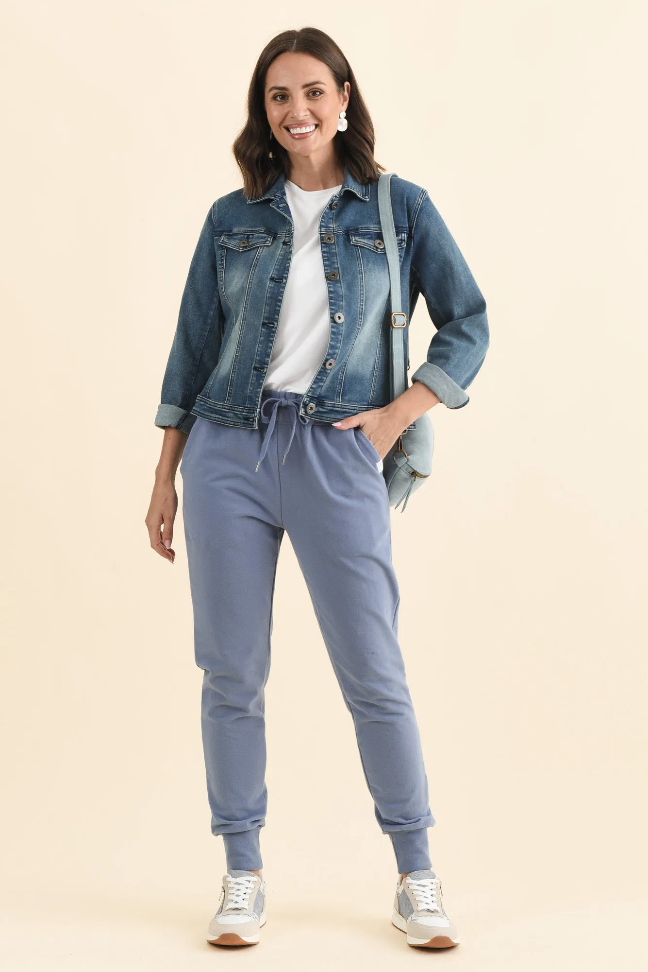 Lazy Days Blue Sweatpants sold by Blue Bungalow product image thumbnail 2