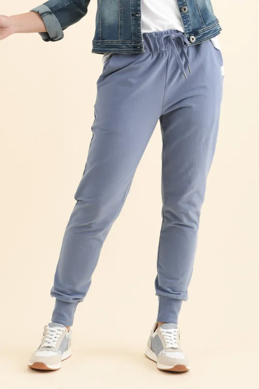 Lazy Days Blue Sweatpants made by Foxwood Clothing