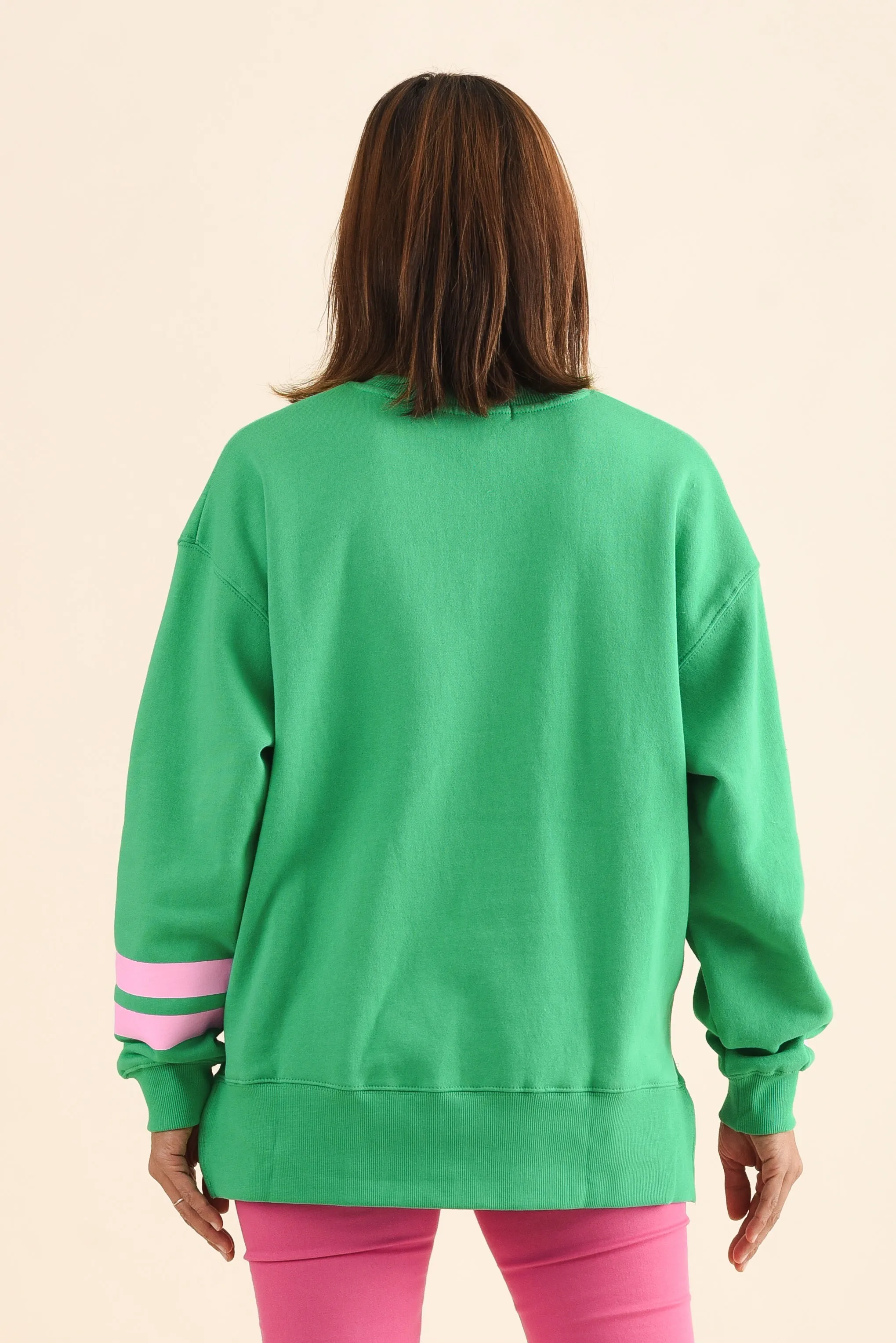 Origin Green Cotton Crewneck Sweatshirt sold by Blue Bungalow product image thumbnail 4
