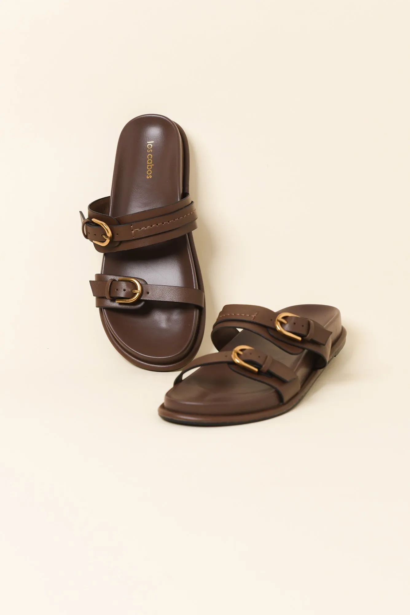 Valise Chocolate Buckle Slide sold by Blue Bungalow product image thumbnail 2