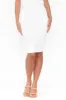 White Bamboo Double Layer Skirt sold by Blue Bungalow