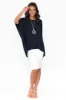 White Bamboo Double Layer Skirt sold by Blue Bungalow