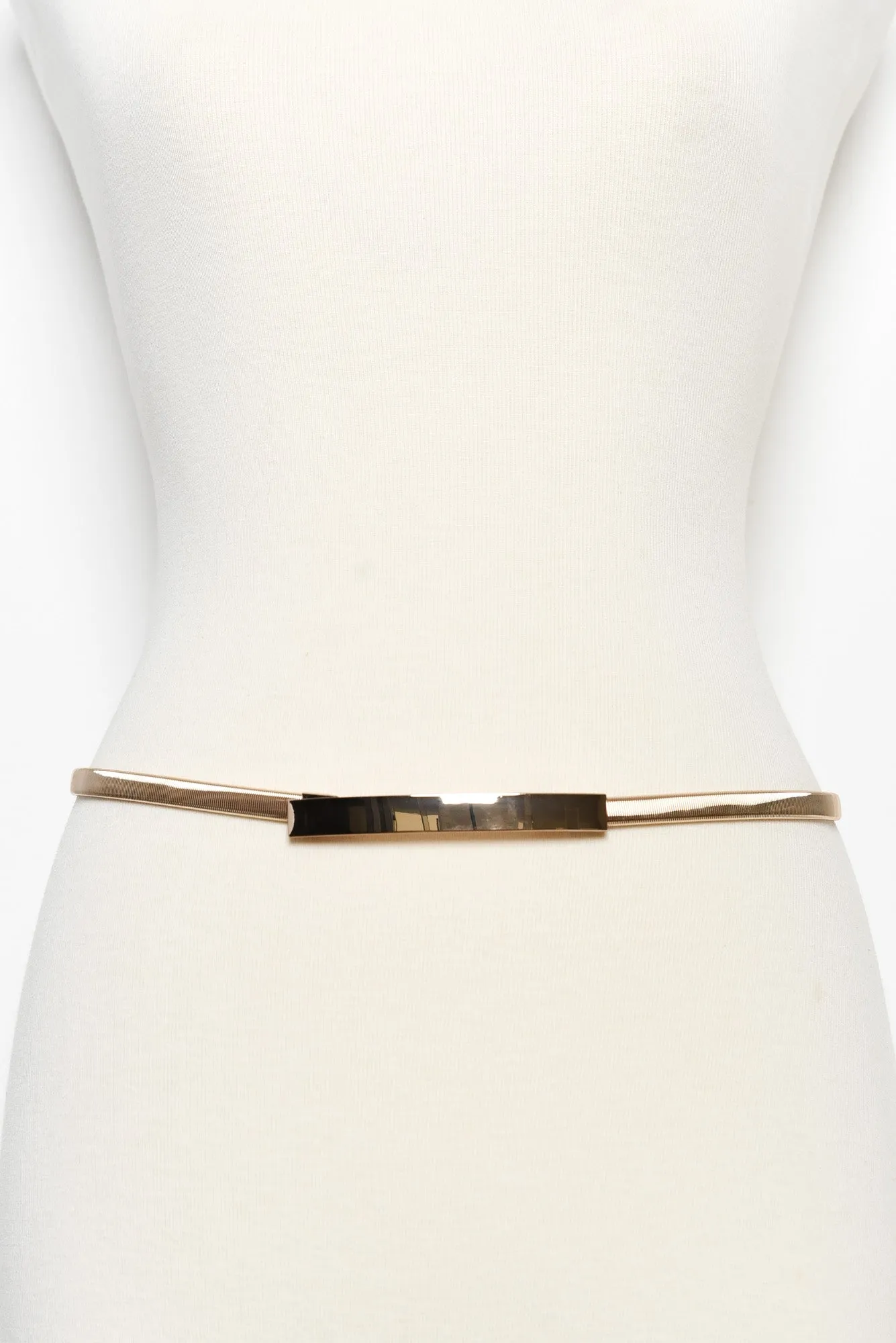 Eloria Gold Stretch Belt sold by Blue Bungalow