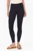 Navy Micro Modal 7/8 Leggings sold by Blue Bungalow