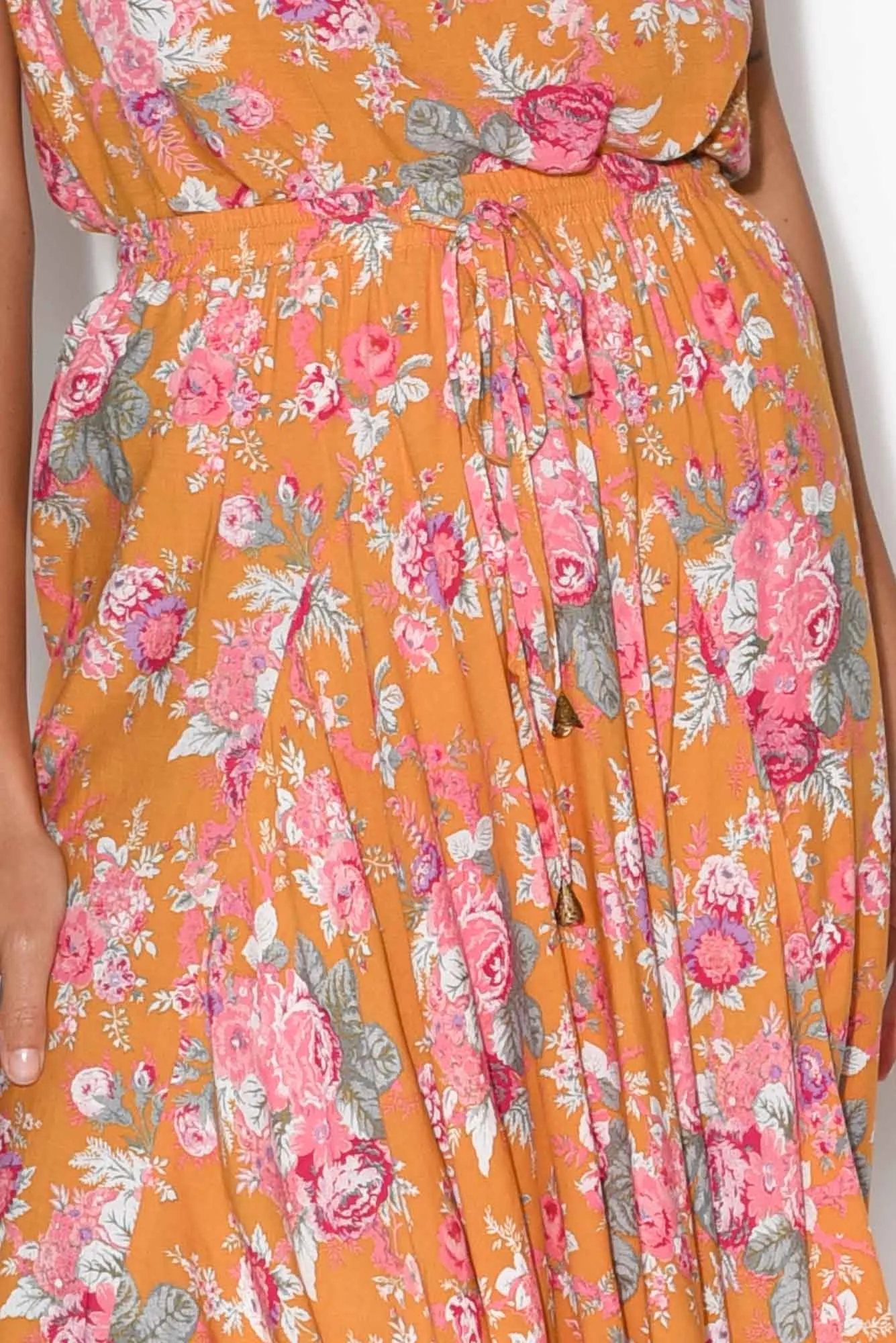 Rara Antique Floral Midi Skirt sold by Blue Bungalow product image thumbnail 5