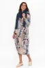 Adhan Pink Aztec Organic Cotton Dress sold by Blue Bungalow