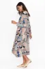 Adhan Pink Aztec Organic Cotton Dress sold by Blue Bungalow
