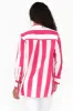 Maryann Pink Stripe Cotton Shirt sold by Blue Bungalow