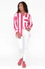 Maryann Pink Stripe Cotton Shirt sold by Blue Bungalow