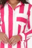Maryann Pink Stripe Cotton Shirt sold by Blue Bungalow