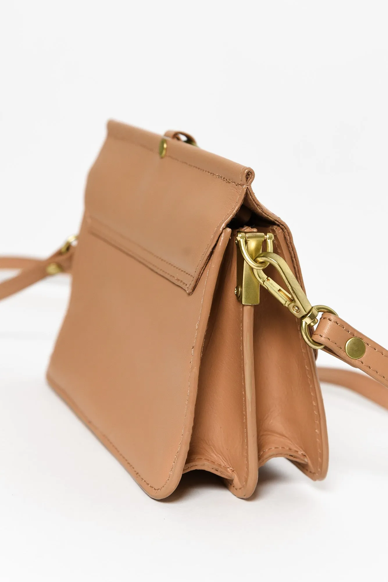 Ainsley Tan Crossbody Bag sold by Blue Bungalow product image thumbnail 2