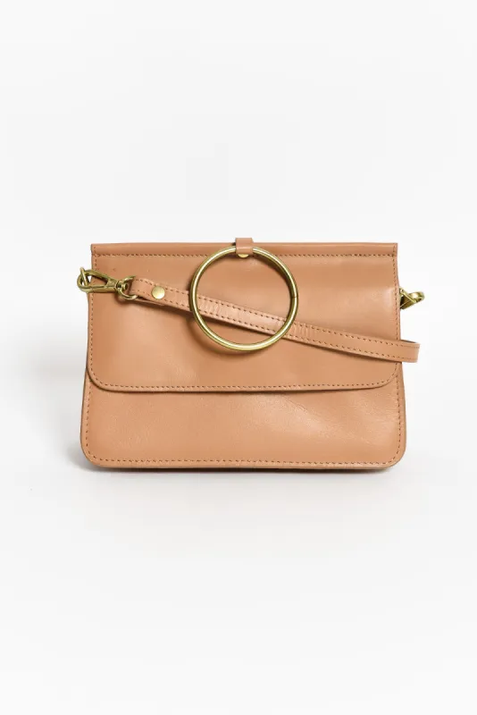 Ainsley Tan Crossbody Bag sold by Blue Bungalow