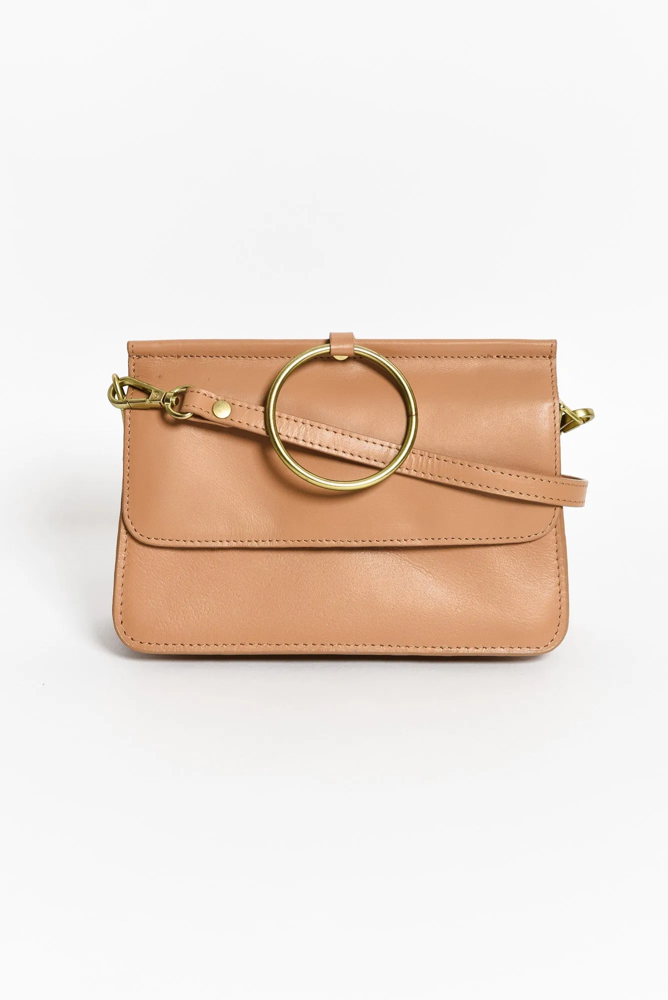 Ainsley Tan Crossbody Bag sold by Blue Bungalow
