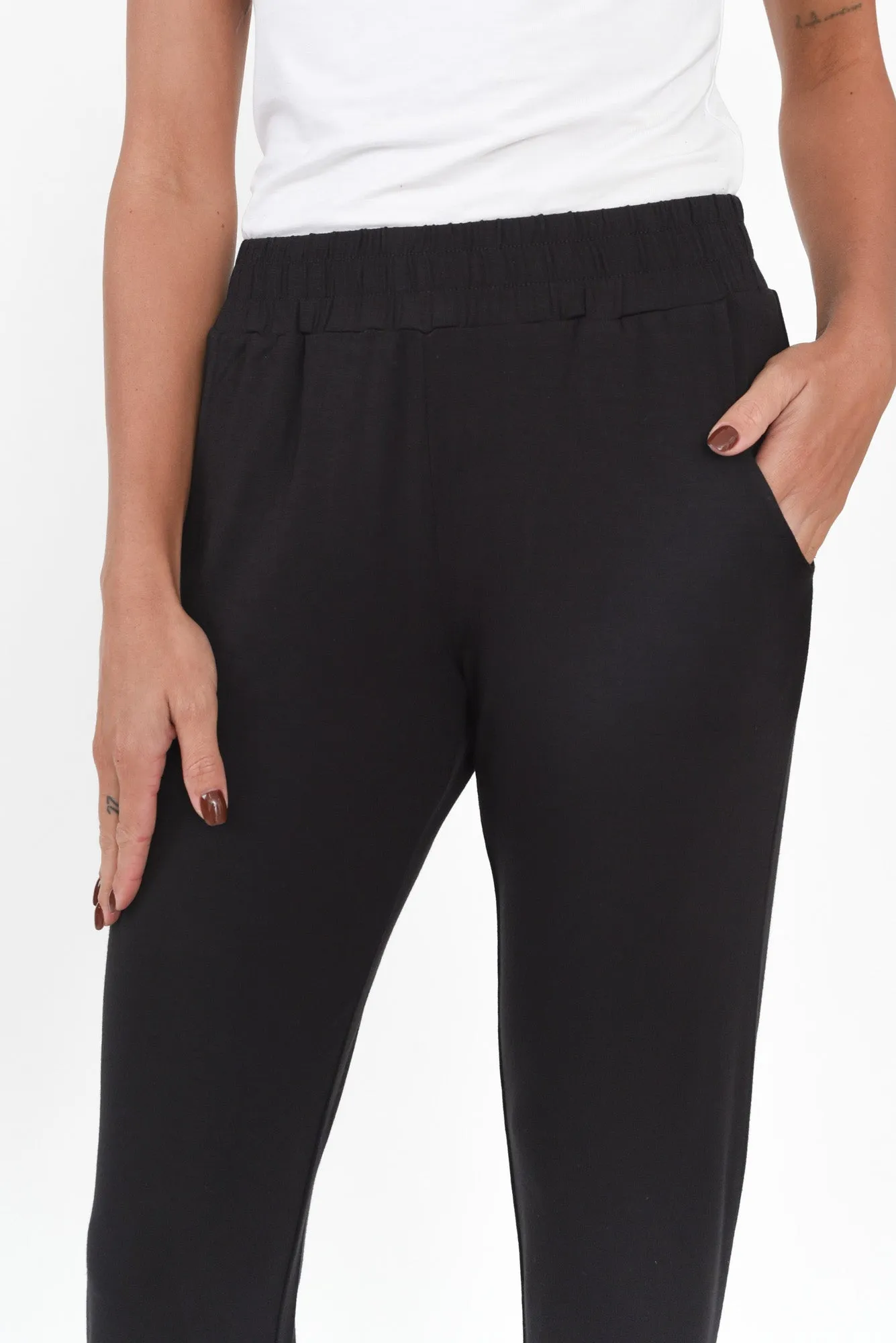 Percy Black Bamboo Pocket Pants sold by Blue Bungalow product image thumbnail 5