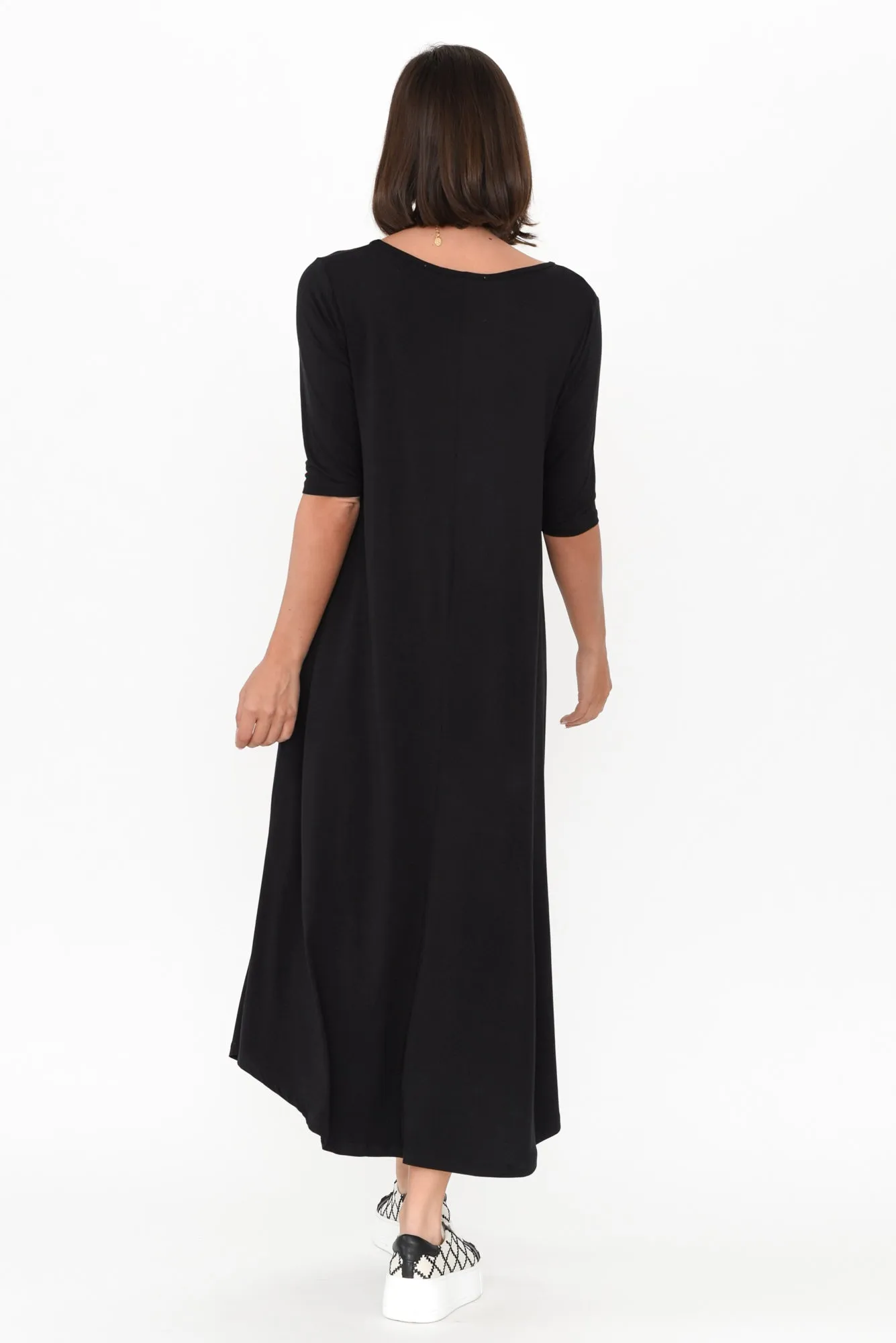 Marlene Black Bamboo Dress sold by Blue Bungalow product image thumbnail 4