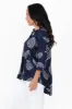 Fergus Blue Circle Cotton Blend Shirt sold by Blue Bungalow