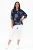 Fergus Blue Circle Cotton Blend Shirt sold by Blue Bungalow