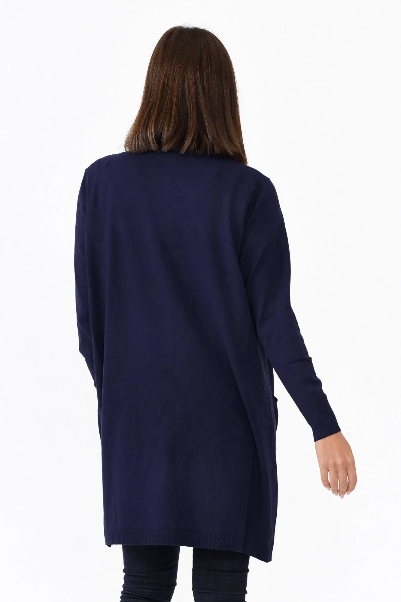 Mary Navy Pocket Cardigan sold by Blue Bungalow product image thumbnail 4