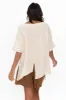 Sura Beige Linen Top sold by Blue Bungalow