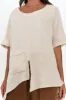 Sura Beige Linen Top sold by Blue Bungalow